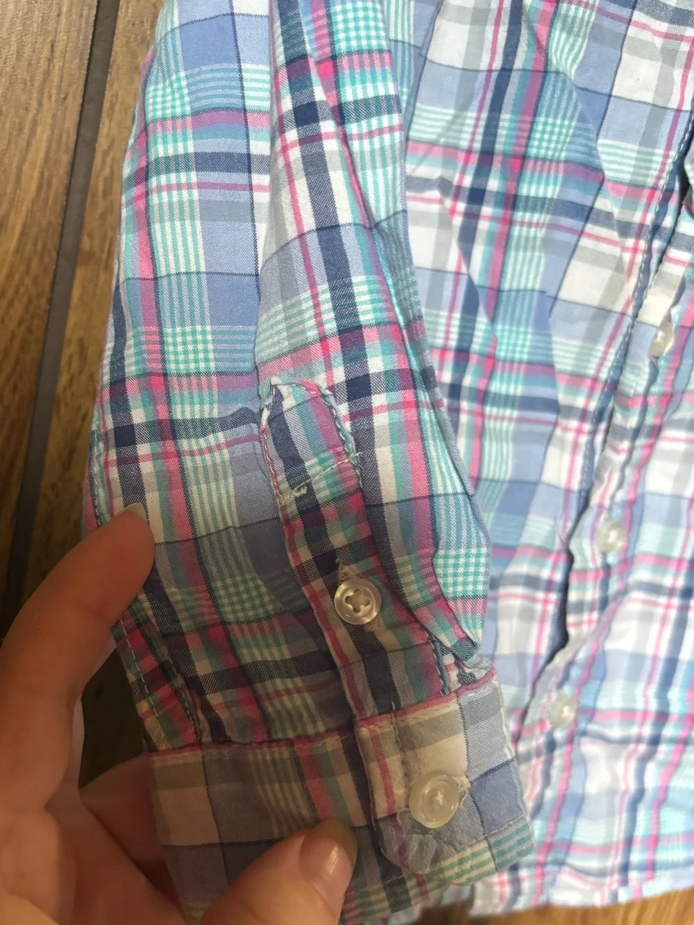 The Children’s Place Plaid Button-Up Shirt | Toddler Boys 2T